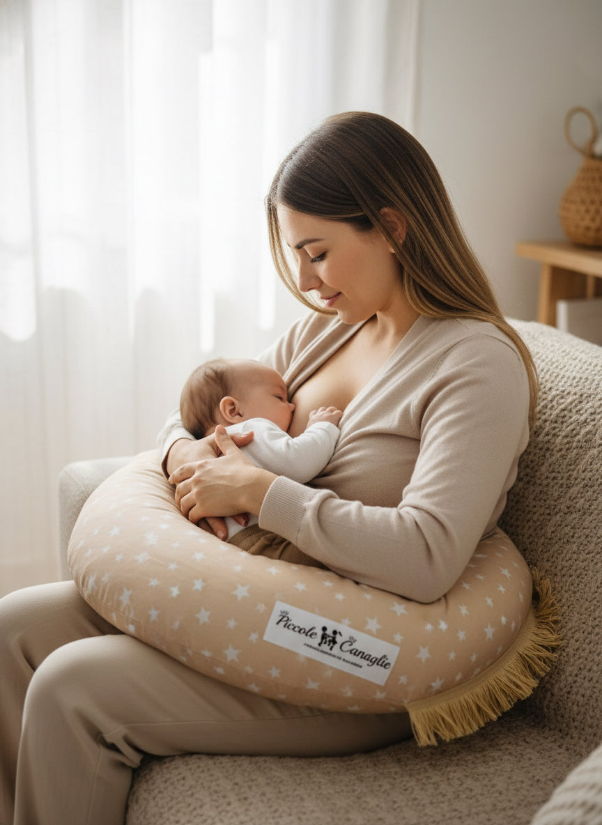 Ciambella allattamento Begie - Piccole Canaglie - PC23334