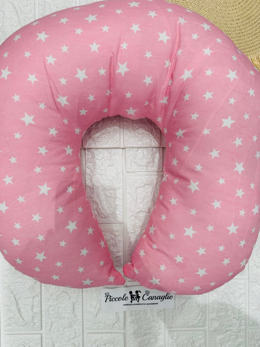 Ciambella Allattamento rosa Stelle - Piccole Canaglie - PC23332