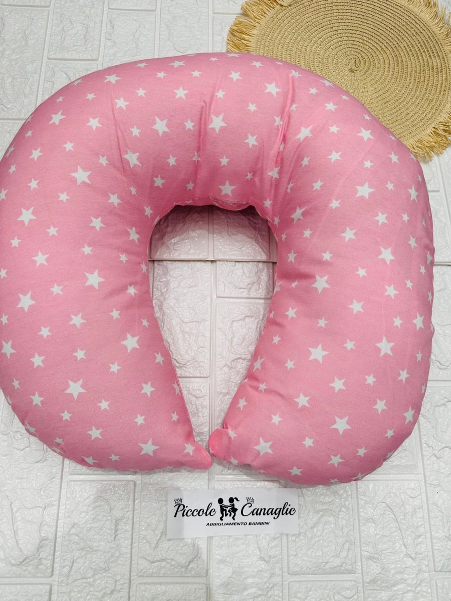Ciambella Allattamento rosa Stelle - Piccole Canaglie - PC23332