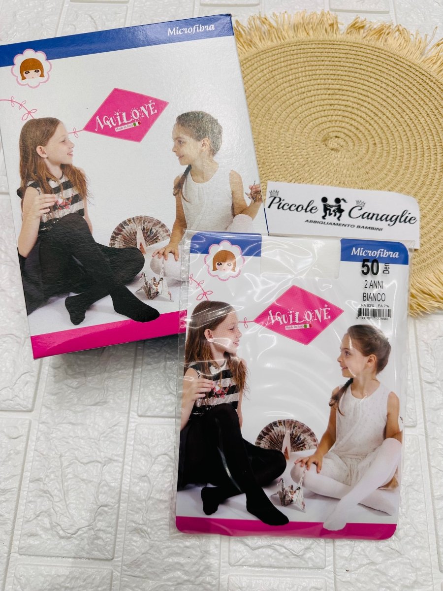 Collant nylon Bianche - Piccole Canaglie - PC23293