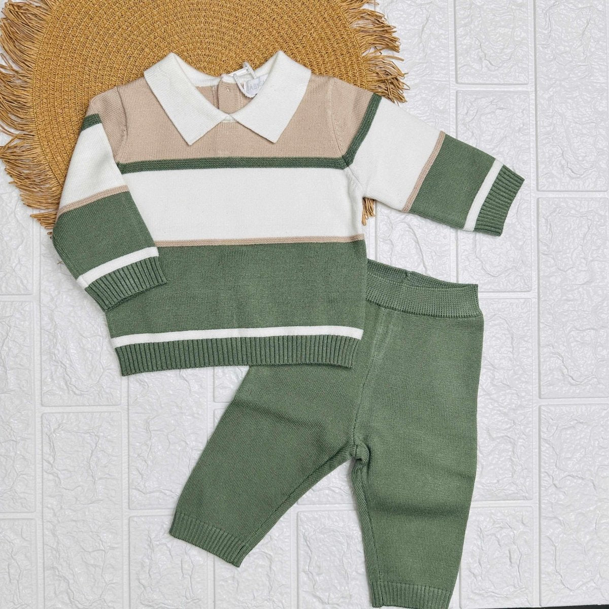 Compeleto Righe neonato - Piccole Canaglie - PC21871