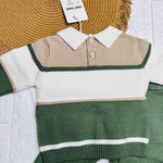 Compeleto Righe neonato - Piccole Canaglie - PC21871