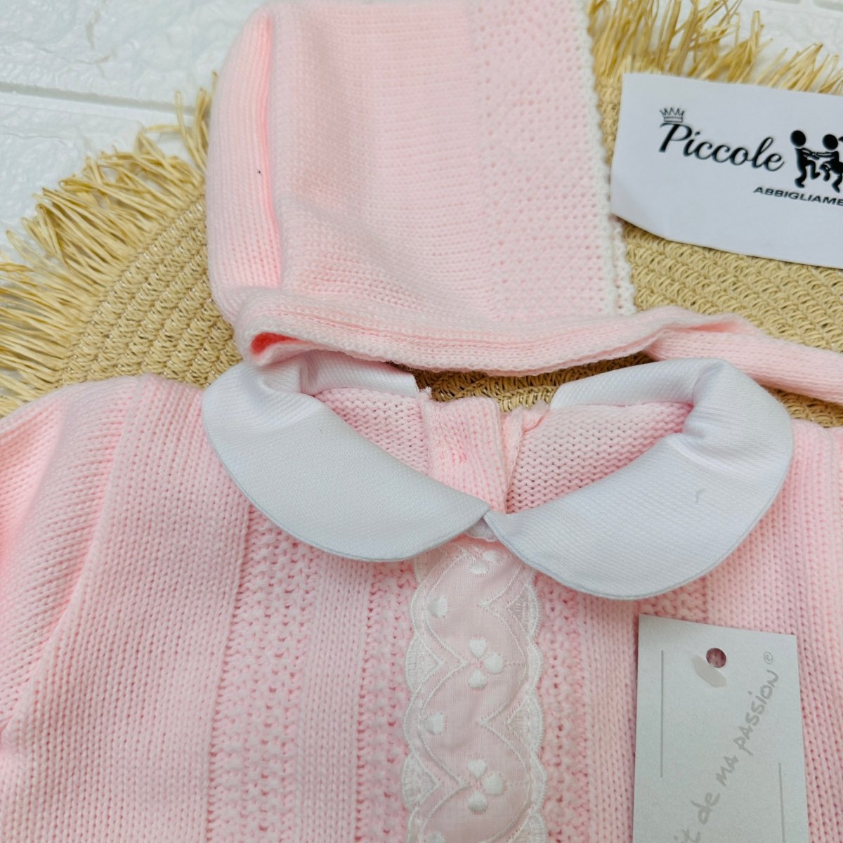 Completo 0 - 3 mesi rosa 1567 - Piccole Canaglie - PC22706