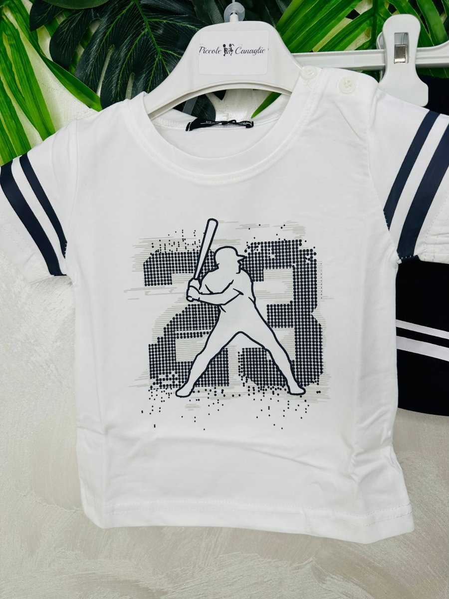 Completo 23 Bianco - Piccole Canaglie - PC29336