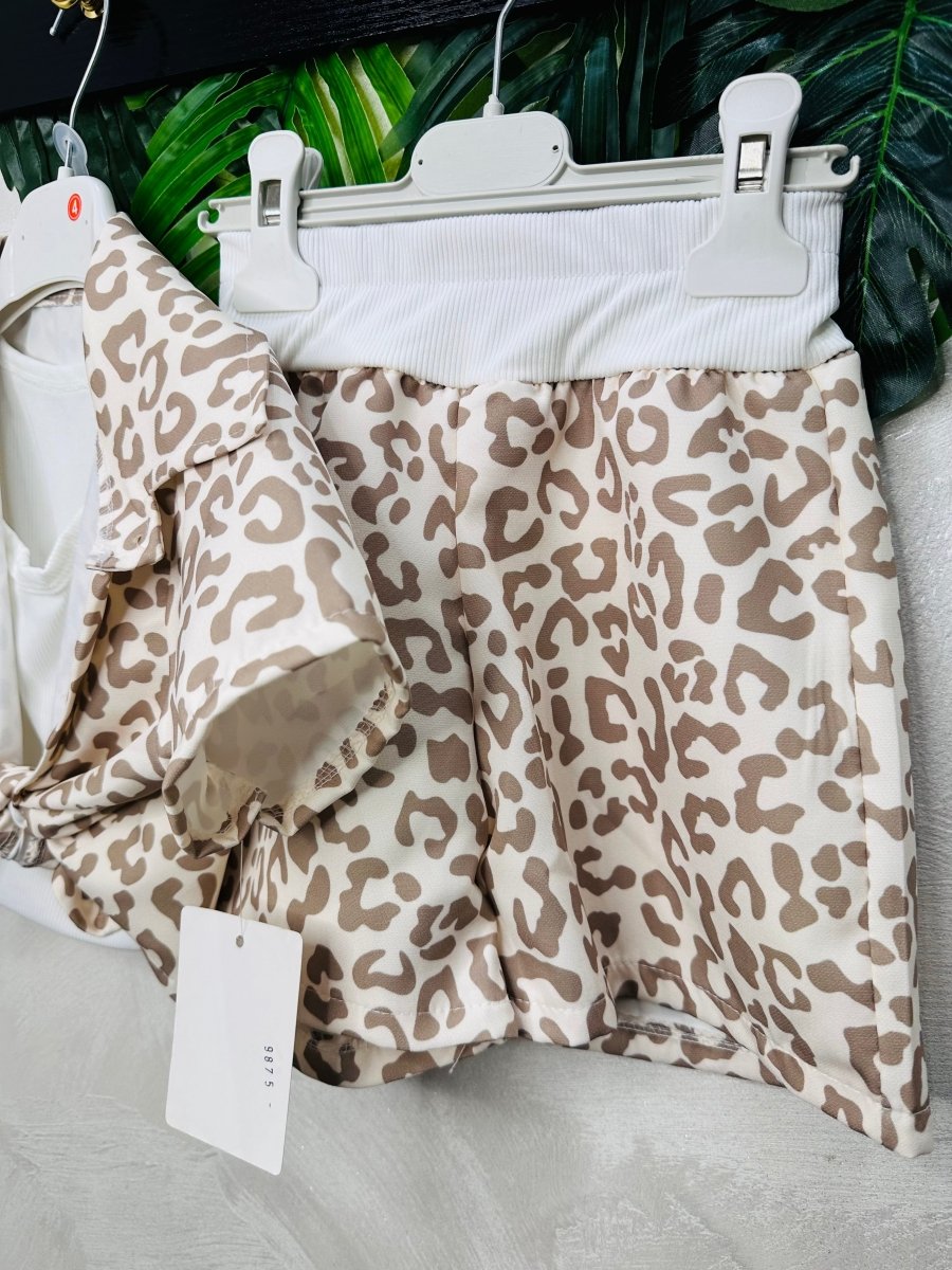 Completo 3 Pezzi Fantasia Leo Begie 9875 - Piccole Canaglie - PC27370
