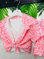 Completo 3 Pezzi Fantasia Leo Rosa 9875 - Piccole Canaglie - PC27364