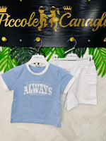 Completo Always Simile Celeste 2281 - Piccole Canaglie - PC28123