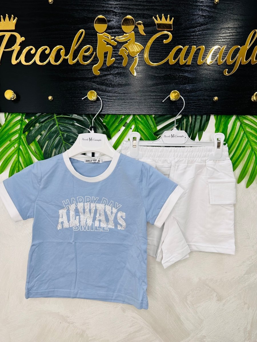 Completo Always Simile Celeste 2281 - Piccole Canaglie - PC28123