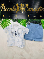 Completo Aperitivo Celeste 5580 - Piccole Canaglie - PC27458