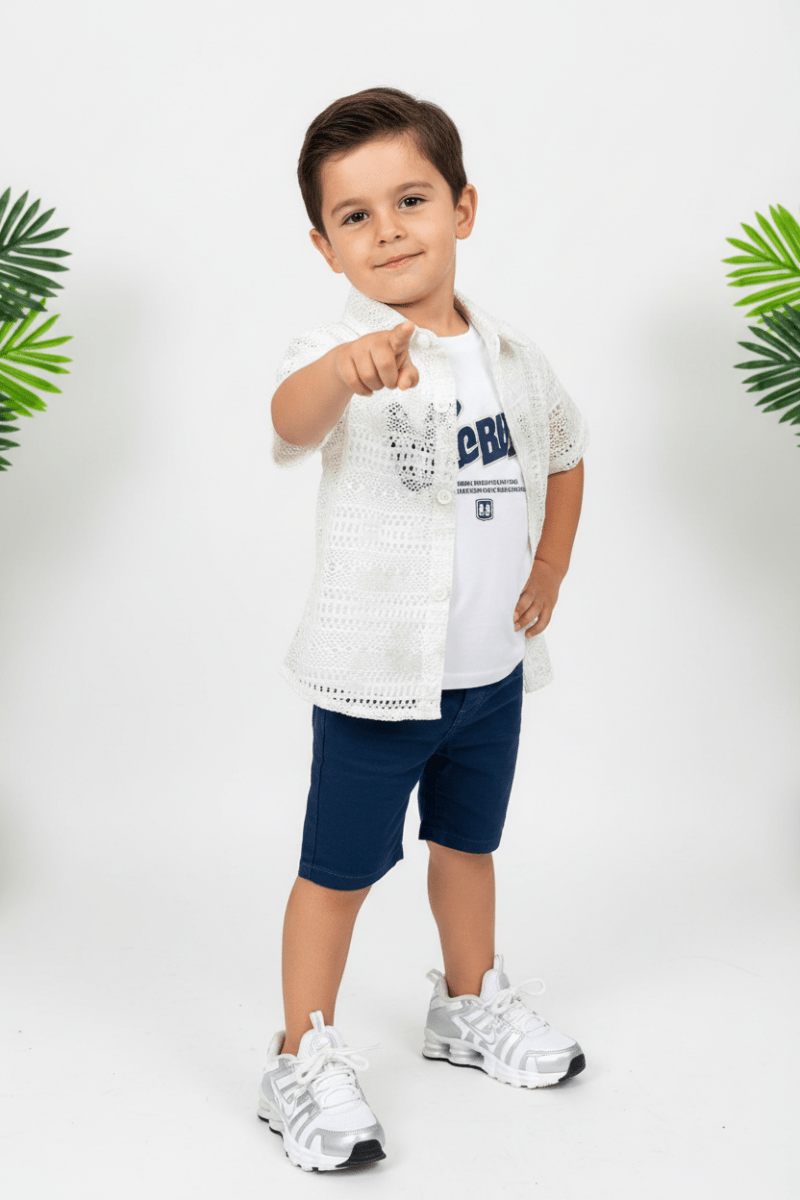 Completo Aperitivo Verde 5580 - Piccole Canaglie - PC27453