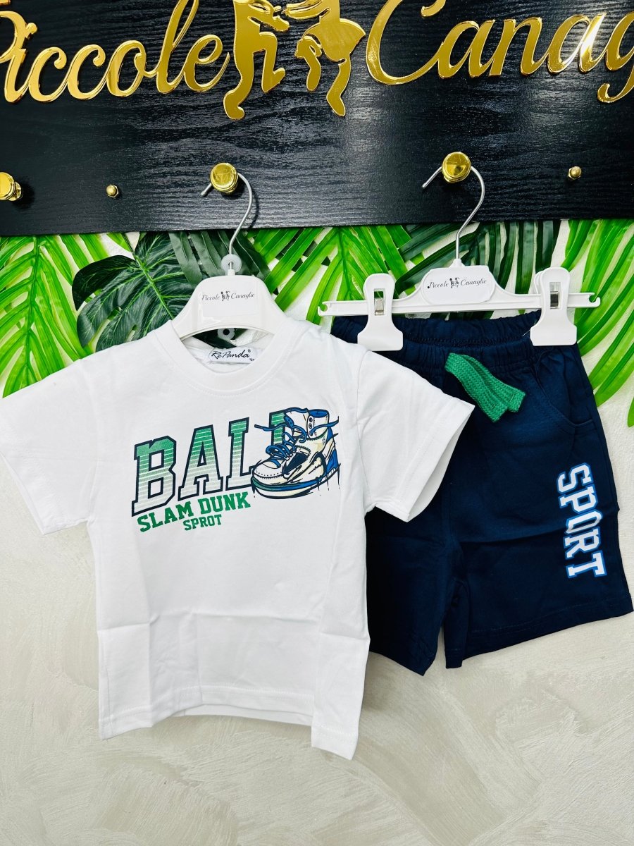 Completo Ball Bianco 1662 - Piccole Canaglie - PC28695