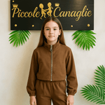 Completo Ballon Marroncino - Piccole Canaglie - PC21661