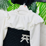 Completo Baschetto nero - Piccole Canaglie - PC23021