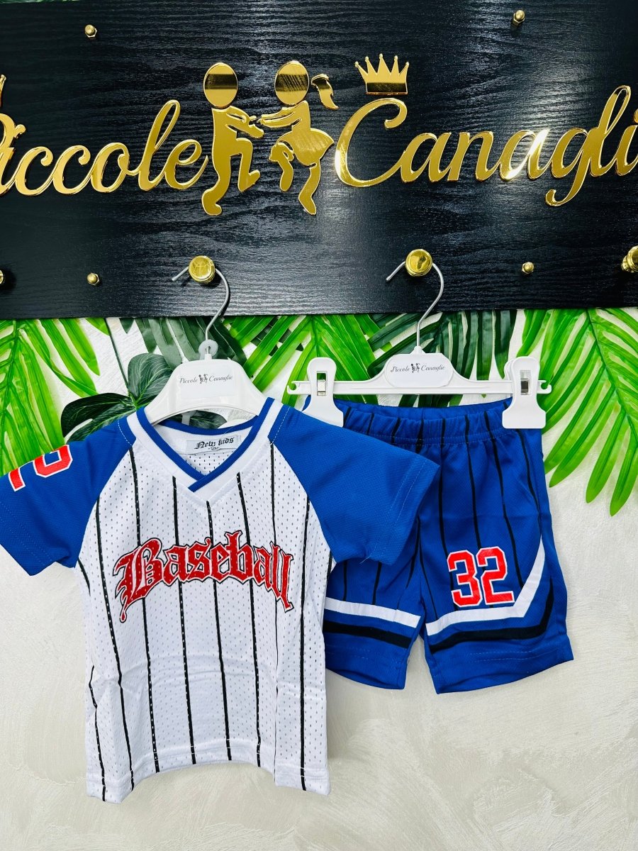 Completo Baseball ⚾️ Blu Baby 345 - Piccole Canaglie - PC28902