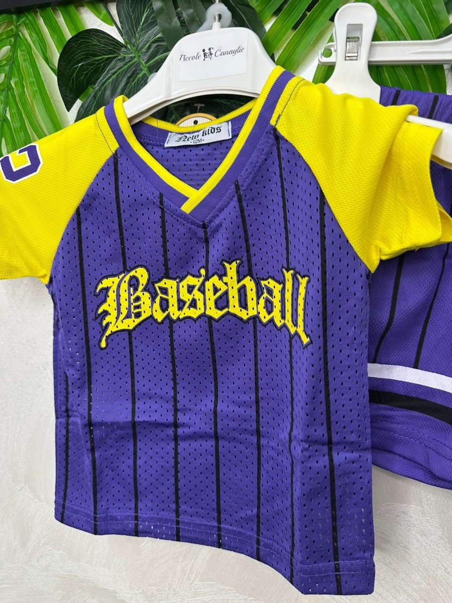 Completo Baseball ⚾️ Lilla Baby 345 - Piccole Canaglie - PC28907