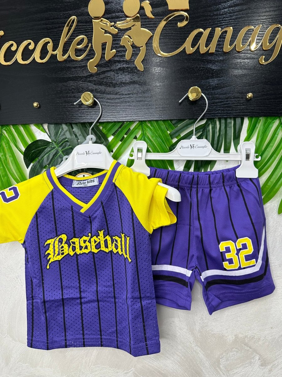 Completo Baseball ⚾️ Lilla Baby 345 - Piccole Canaglie - PC28907