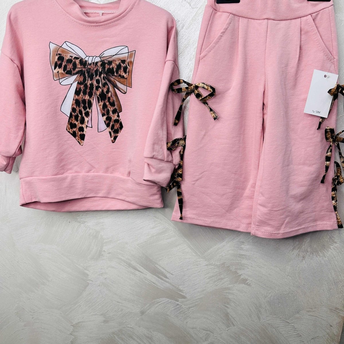 Completo bimba Fiocco Animalier - Piccole Canaglie - PC20154