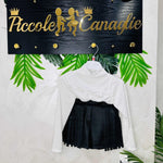 Completo bimba Vintage ✨nero - Piccole Canaglie - PC20205