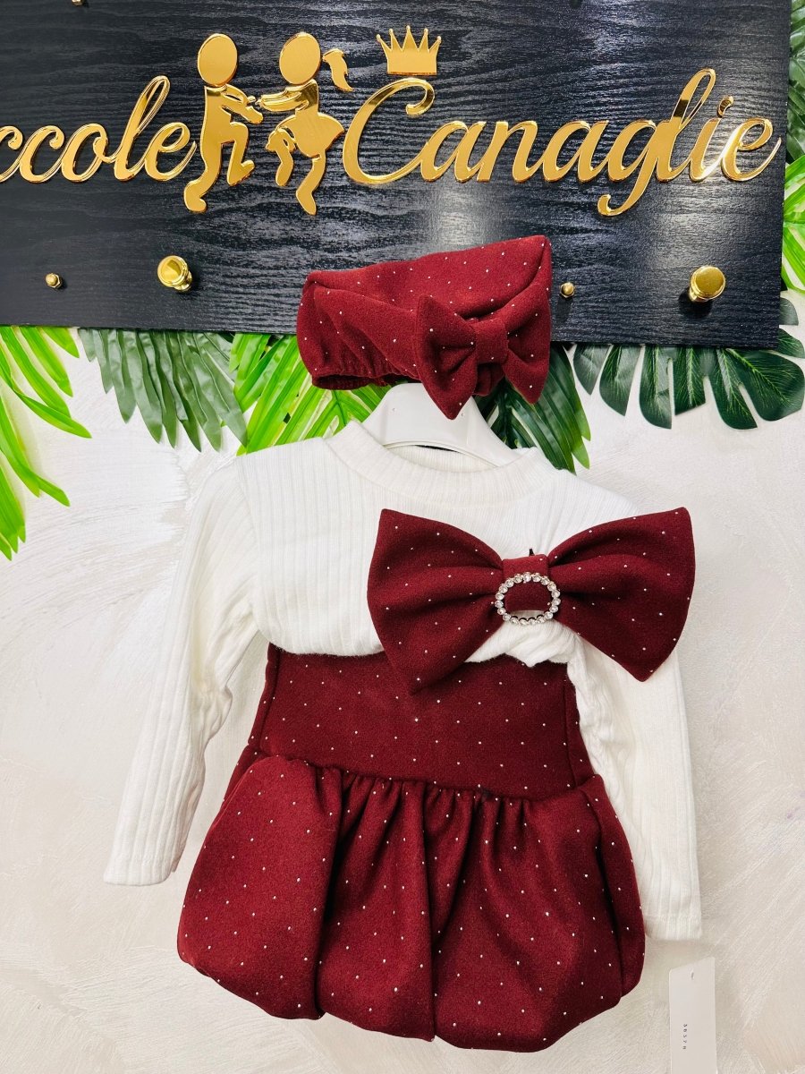 Completo Bon Ton Bordo’ - Piccole Canaglie - PC24315