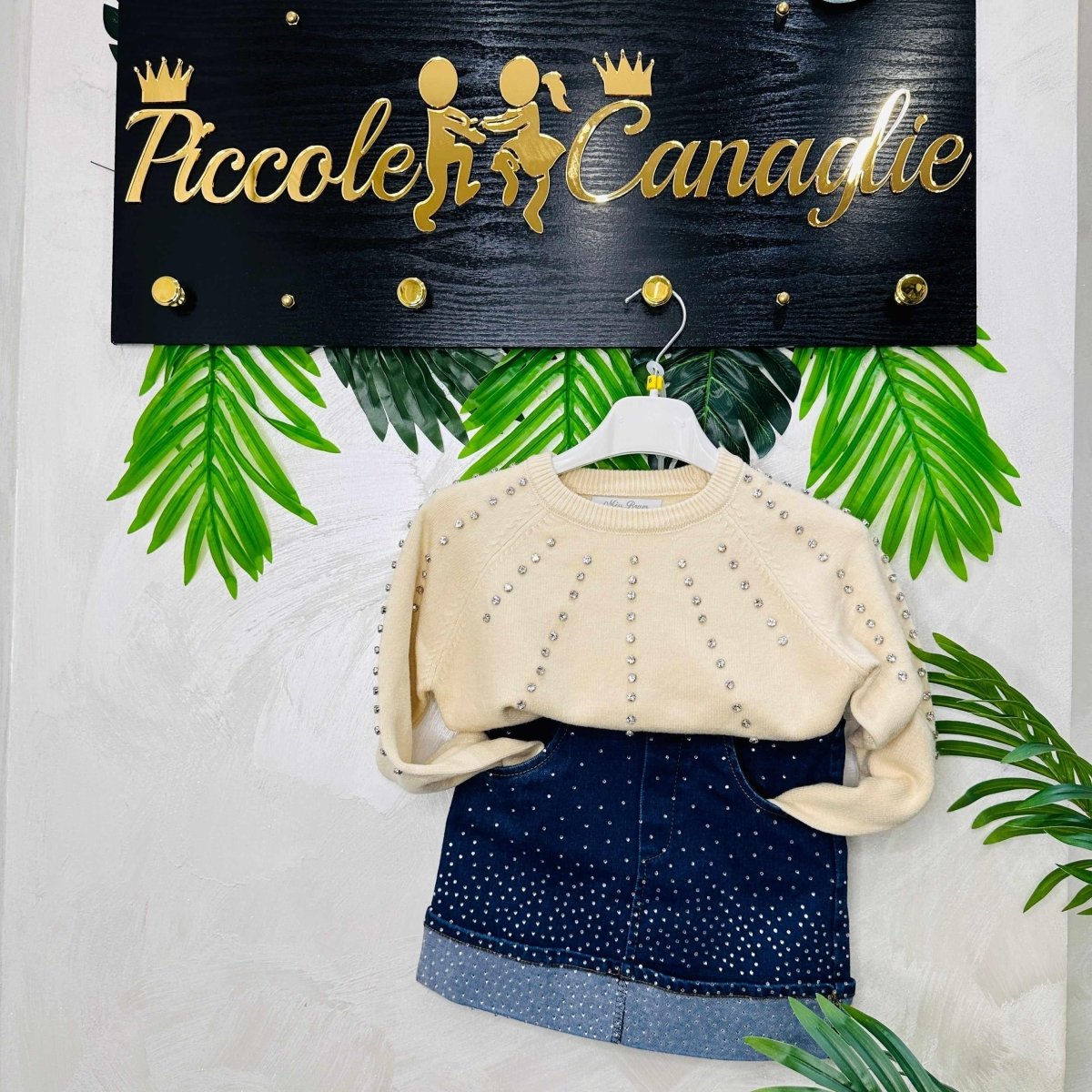 Completo Brillantezza Begie - Piccole Canaglie - PC22241