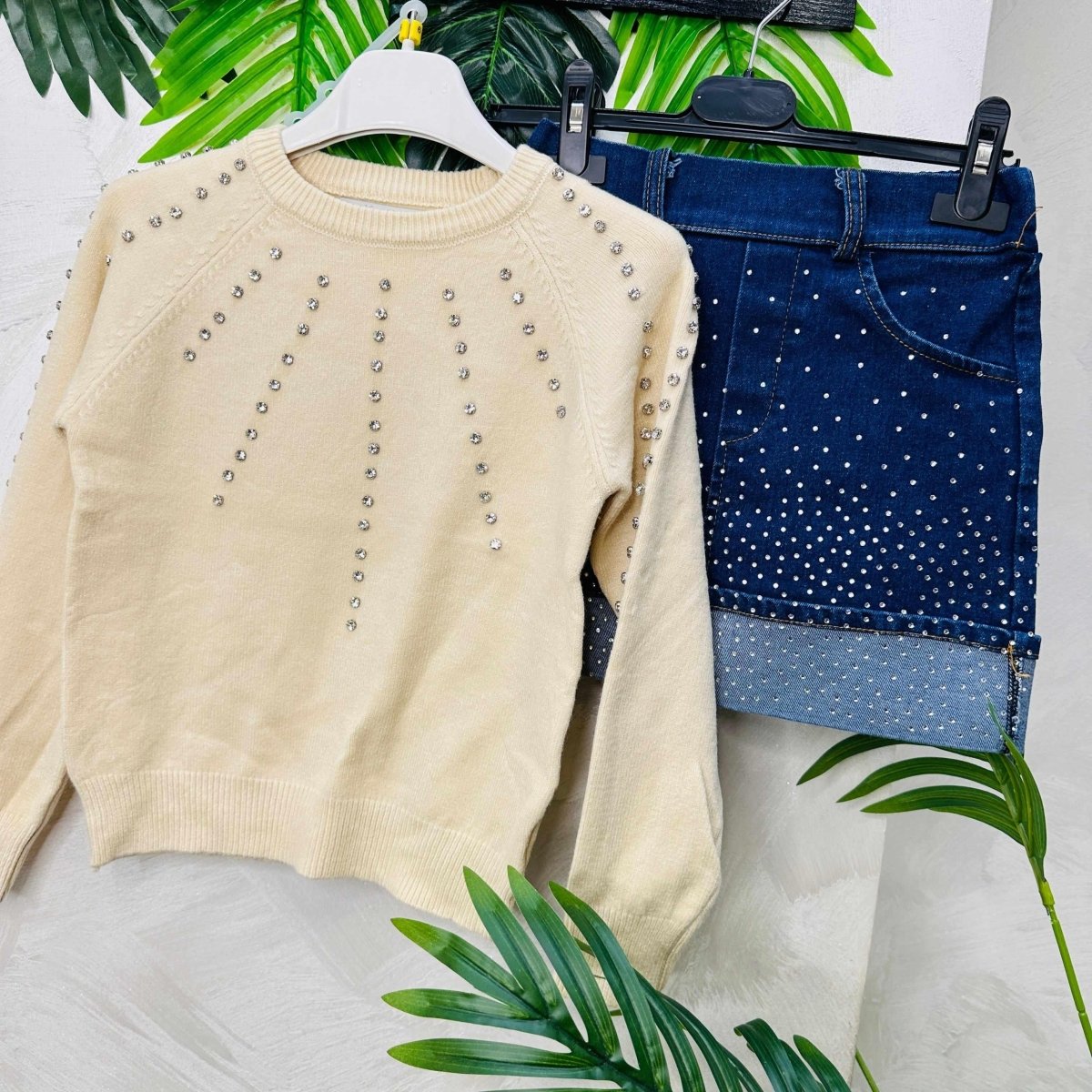 Completo Brillantezza Begie - Piccole Canaglie - PC22241