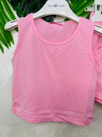 Completo Brillantino Rosa - Piccole Canaglie - PC29233