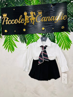 Completo British lady nero Anni - Piccole Canaglie - PC23556