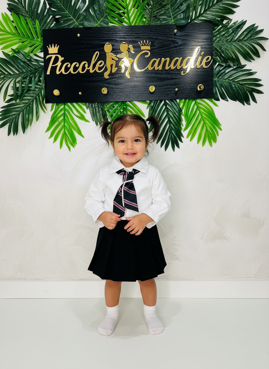 Completo British Lady Nero mesi