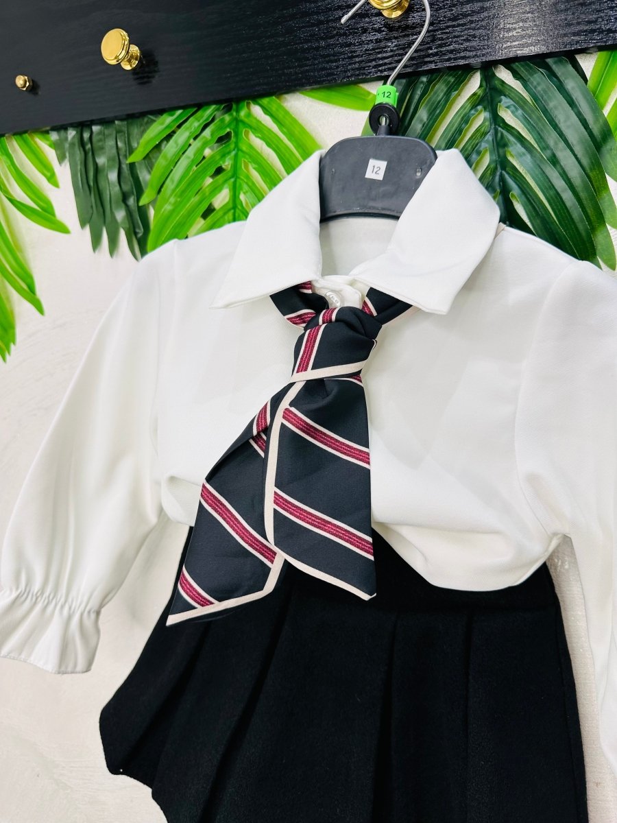 Completo British lady nero Anni - Piccole Canaglie - PC23556