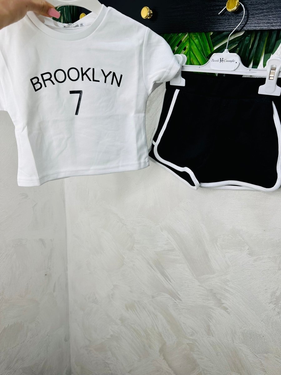 Completo Brooklyn Bianco 2511 - Piccole Canaglie - PC28158