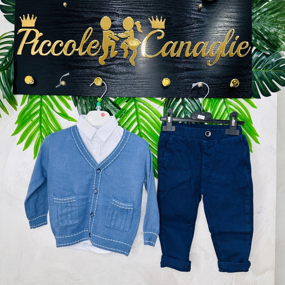 Completo Cardigan Mod Zar@ Avio - Piccole Canaglie - PC22791