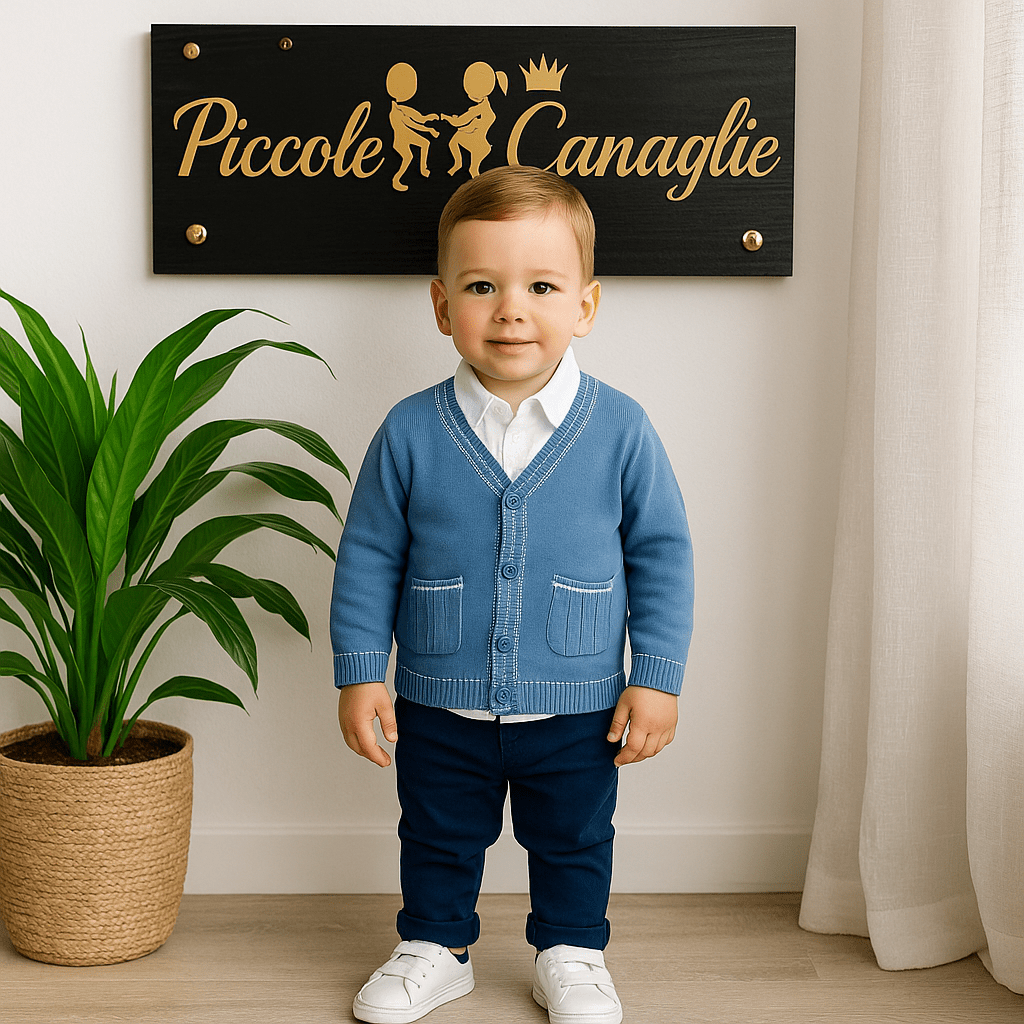 Completo Cardigan Mod Zar@ Avio - Piccole Canaglie - PC22791