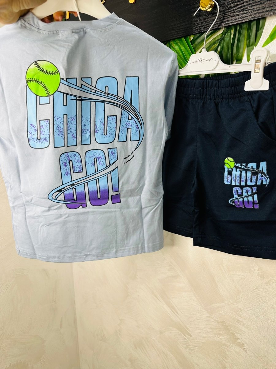 Completo Chica Go! 1126 Celeste - Piccole Canaglie - PC27998