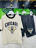 Completo Chicago beige - Piccole Canaglie - PC29639