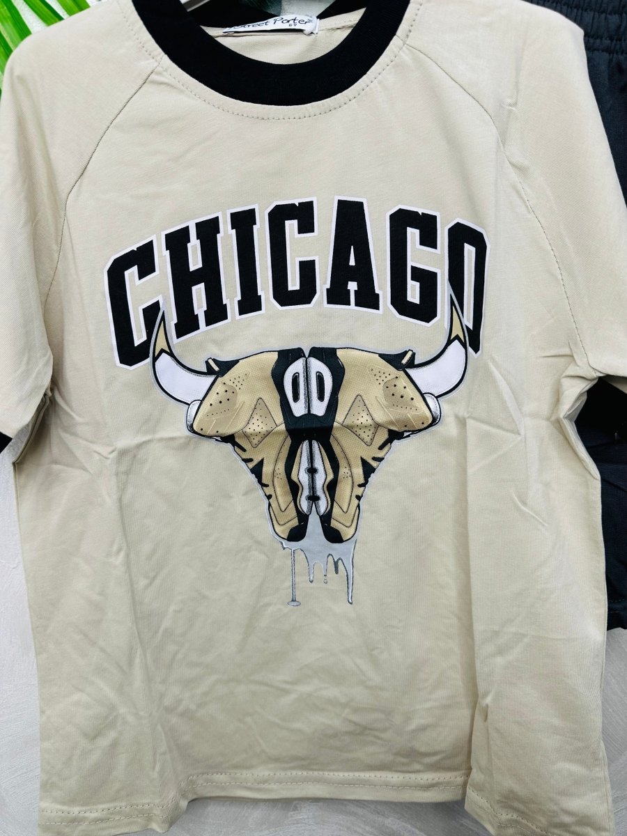 Completo Chicago beige - Piccole Canaglie - PC29639