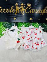 Completo Ciliegie Bimba - Piccole Canaglie - PC29707