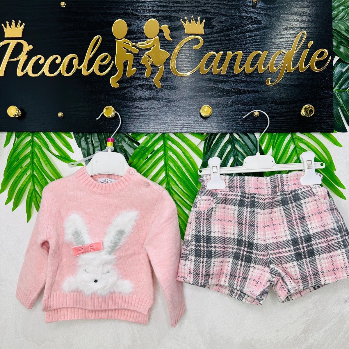 Completo Coniglietta Rosa - Piccole Canaglie - PC22627