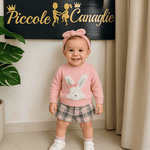 Completo Coniglietta Rosa - Piccole Canaglie - PC22627