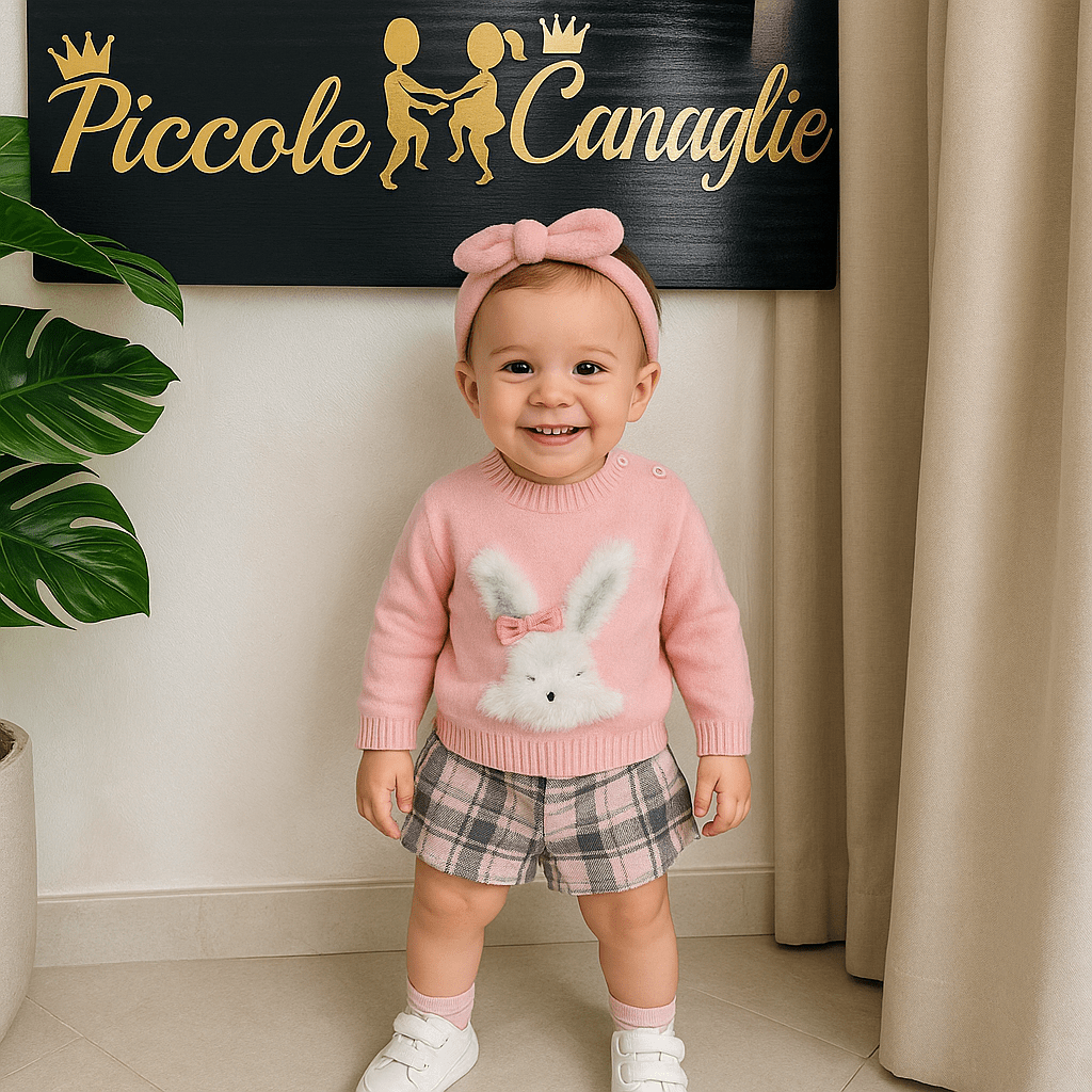 Completo Coniglietta Rosa - Piccole Canaglie - PC22627