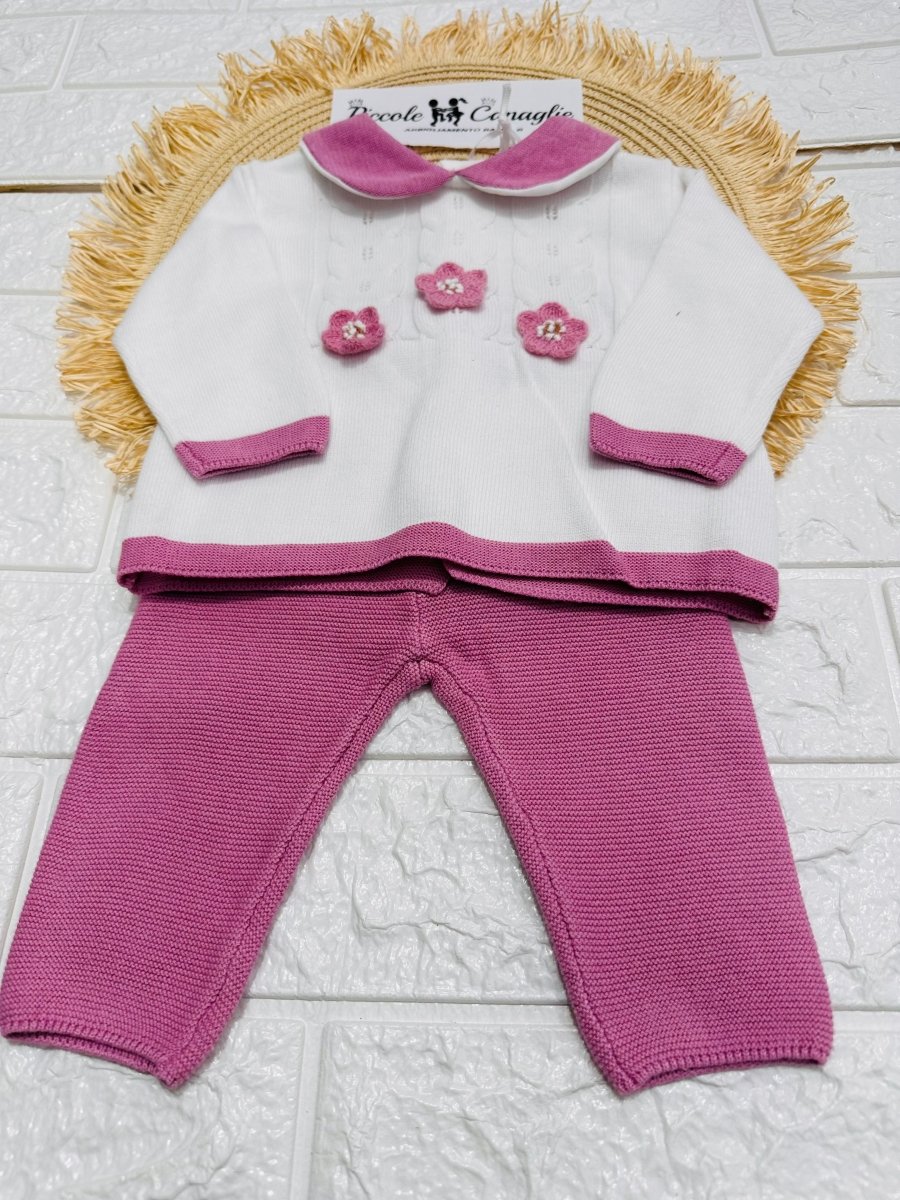 Completo Cotone Lollitop Malva W0754 - Piccole Canaglie - PC24787