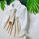 Completo cravatta Orsetta - Piccole Canaglie - PC22799