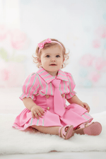 Completo Cravatta Righe Rosa 0629 - Piccole Canaglie - PC27909