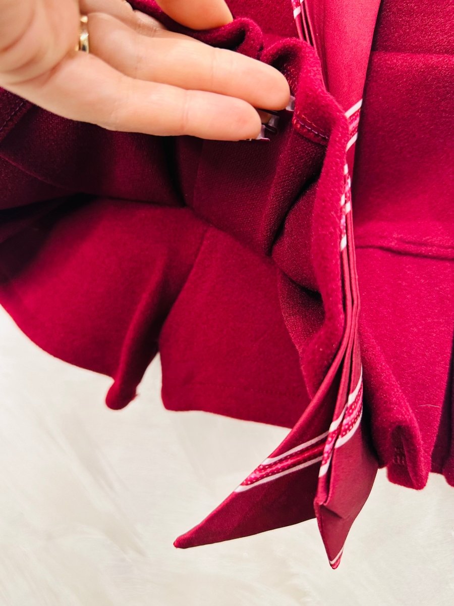 Completo cravattino Bordo’ - Piccole Canaglie - PC24104