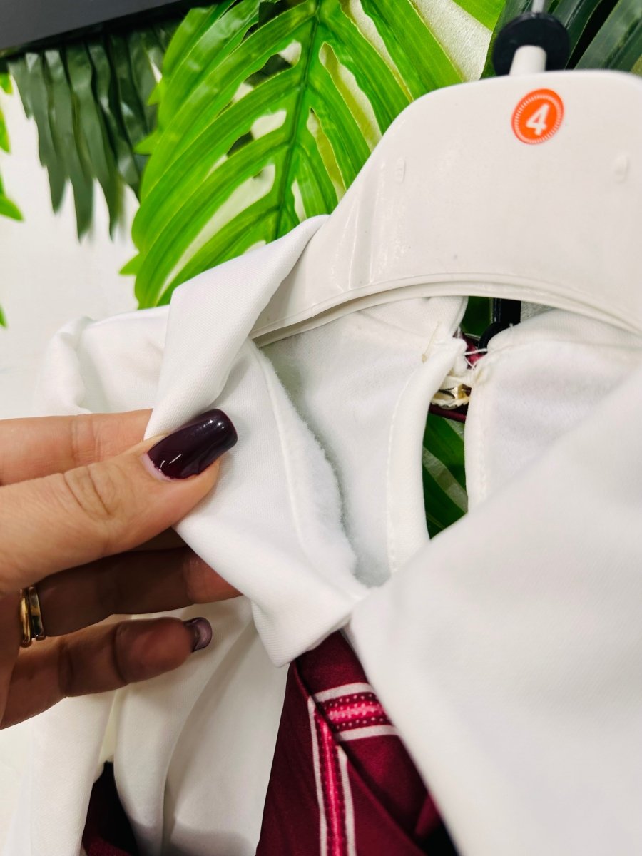 Completo cravattino Bordo’ - Piccole Canaglie - PC24104