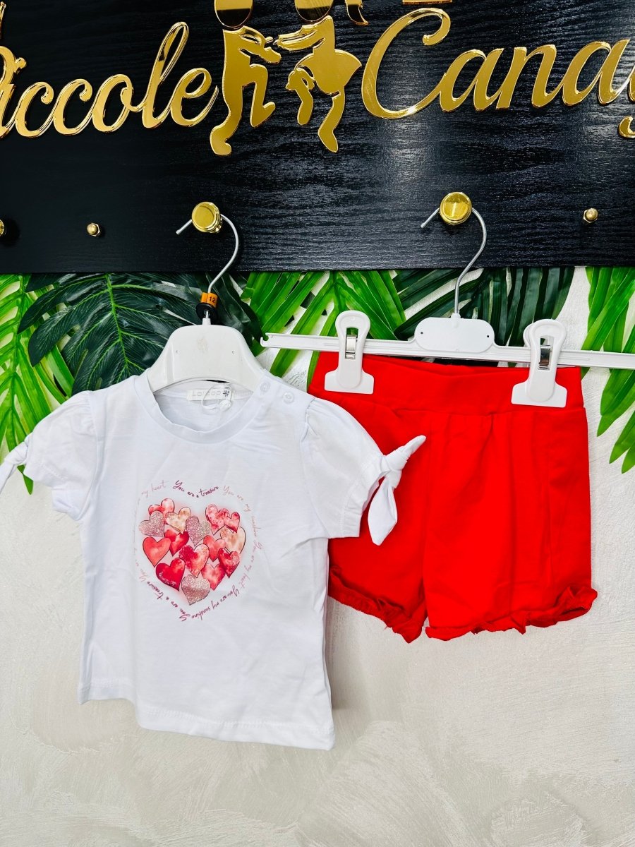Completo Cuore Rosso 708 - Piccole Canaglie - PC28215