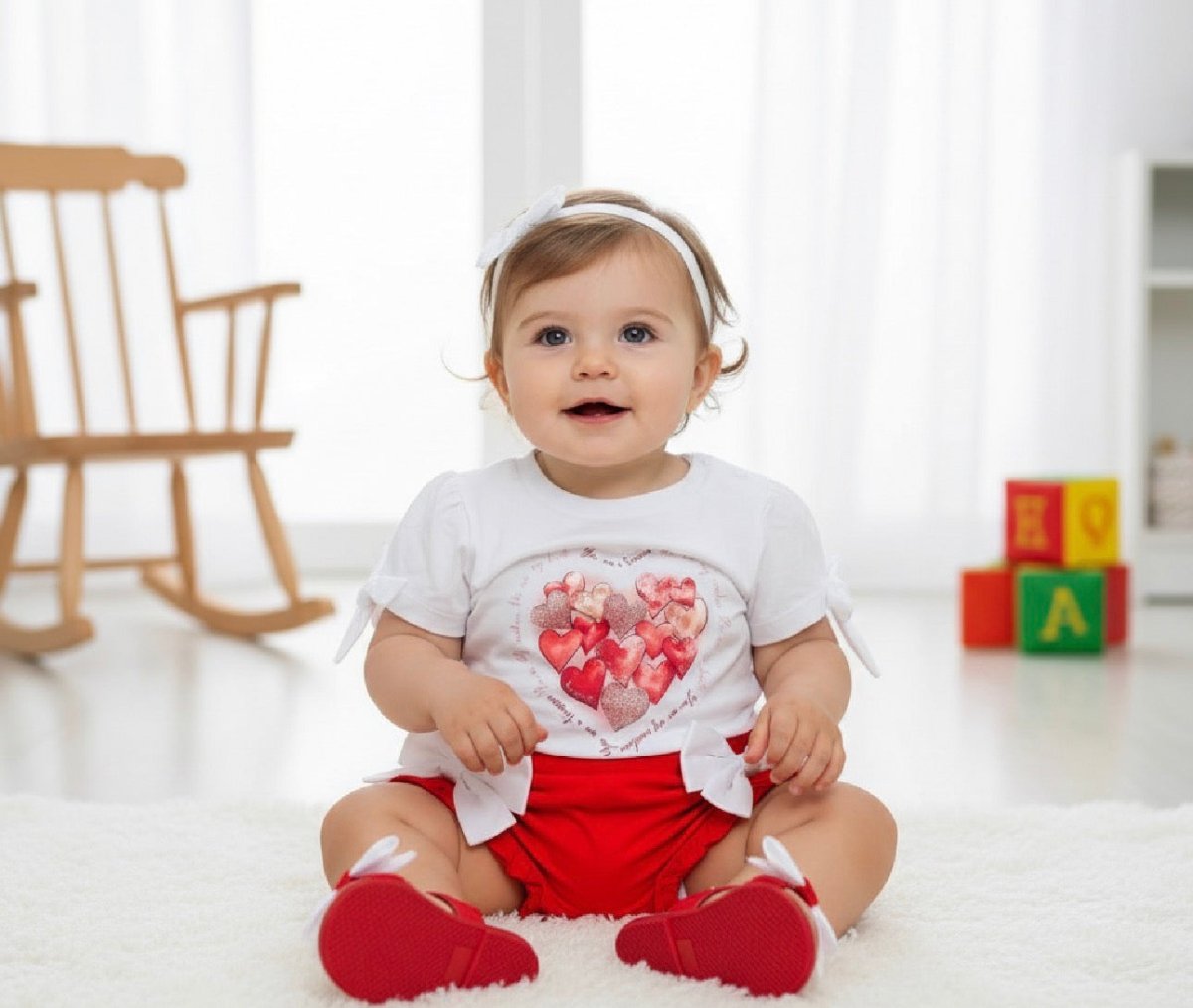 Completo Cuore Rosso 708 - Piccole Canaglie - PC28215