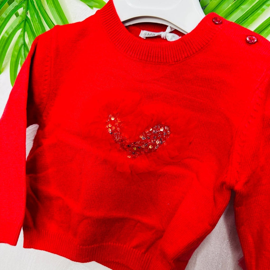 Completo Cuore Rosso - Piccole Canaglie - PC22656