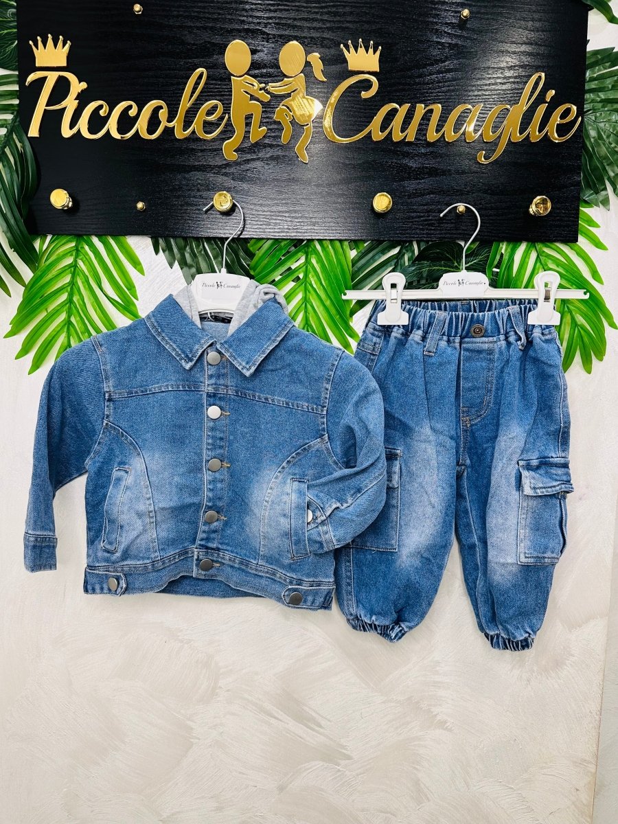 Completo Denim Boy 1819 - Piccole Canaglie - PC27147