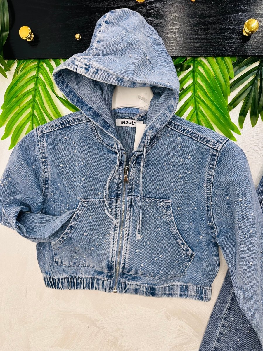 Completo Denim Jeans Chiaro ✨ - Piccole Canaglie - PC26786