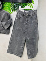 Completo Denim Jeans Scuro ✨ - Piccole Canaglie - PC26793